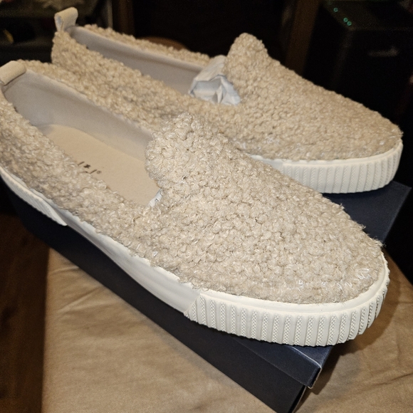 Splendid Tulia faux shearling sneakers, women's 11 - Picture 5 of 7